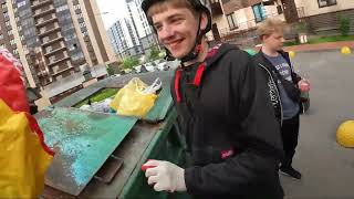Как я зарабатываю лазая по мусоркам Питера ? Dumpster Diving RUSSIA #36