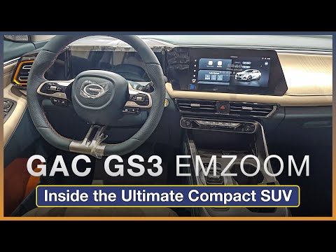 Inside the GAC GS3 Emzoom: China's High-Tech SUV