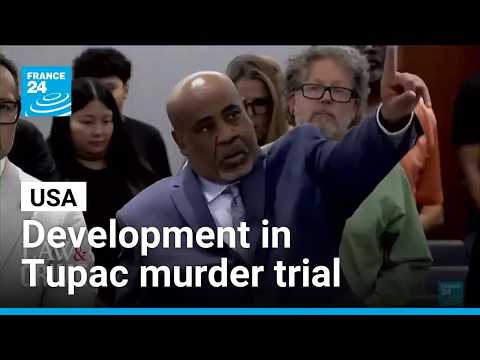 The gang boss accused of killing rapper Tupac blames his nephew in murder trial
