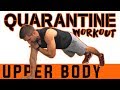 10 MINUTE UPPER BODY QUARANTINE WORKOUT | At Home Bodyweight Routine