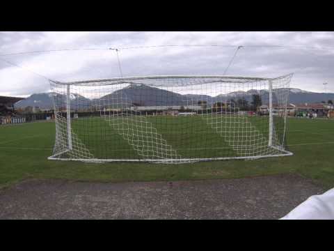 Marano vs Este 1-1 esultanza dei ragazzi del Marano FC