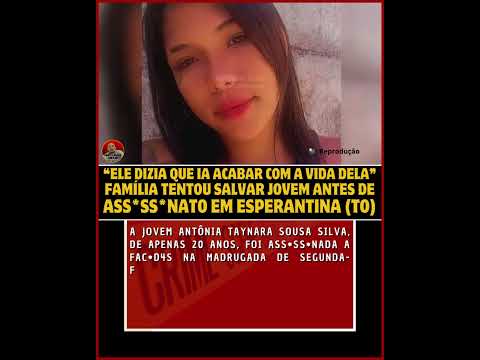 Mulher é ass*ss*nada pelo marido em Esperantina TO