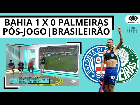 BAHIA 1 X 0 PALMEIRAS - TRICOLOR VENCE O PALMEIRAS POR 1X0 COM GOLAÇO DE ADEMIR