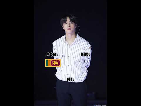 Where are you from?             Sri Lanka     #jin jin#army #bts