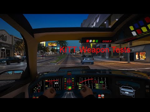 GTA 5 - KITT weapon test