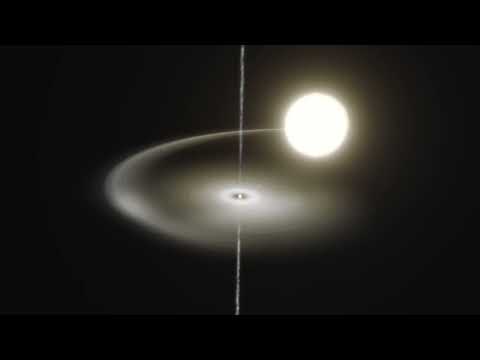 ESO: Artist’s animation of the pulsar PSR J1023+0038