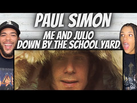LOVED IT!| FIRST TIME HEARING Paul Simon  - Me and Julio Down by the Schoolyard REACTION
