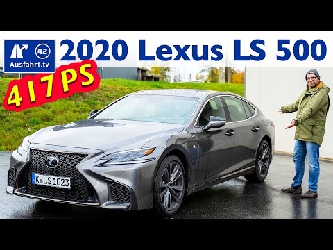 2020 Lexus LS 500 F-Sport AWD AT10 - Kaufberatung, Test deutsch, Review, Fahrbericht Ausfahrt.tv