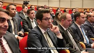 Adalet Bakanımız Sayın Yılmaz Tunç, Kaymakamlık Kursu’nda kaymakam adaylarıyla b