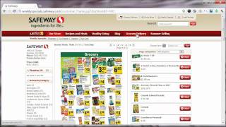 How to use the Safeway website for coupons and deals