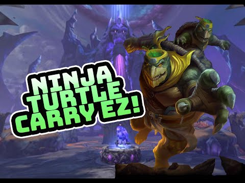 Kuzenbo Support: NINJA TURTLE CARRY EZ! - Smite Masters/GM Ranked