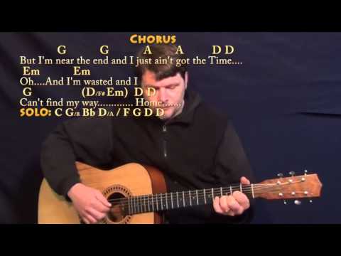 Can't Find My Way Home (Blind Faith) Fingerstyle Guitar Cover Lesson with Chords/Lyrics