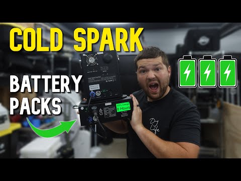 Battery Packs for Cold Sparks + Moving Heads (DJ Gear Review)