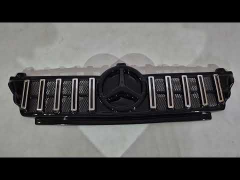 Передняя Решетка GT Panamericana Хром Eco (CDI, 2002-2006) Video 1