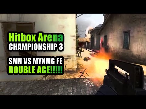 Hitbox Arena Championship 3 - DOUBLE ACE - smn vs myXMG fe (2 rounds 10 kills)