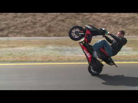 aprilia sr 50 r factory Carlo g scooter 12 0 clock wheelie