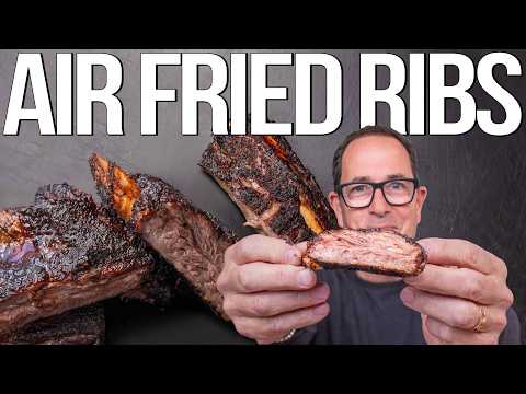 Air Fryer Coffee Rub Beef Ribs