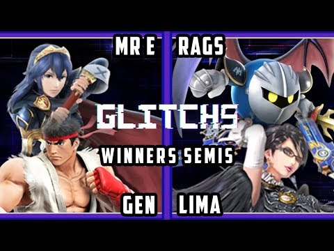 Glitch 5 Wii U Doubles - W2W | Mr E & Gen Vs. Rags & Lima - Smash 4 Winners Semis