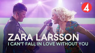 Zara Larsson - I Can&#39;t Fall In Love Without You - 4K (Late Night Concert) - TV4
