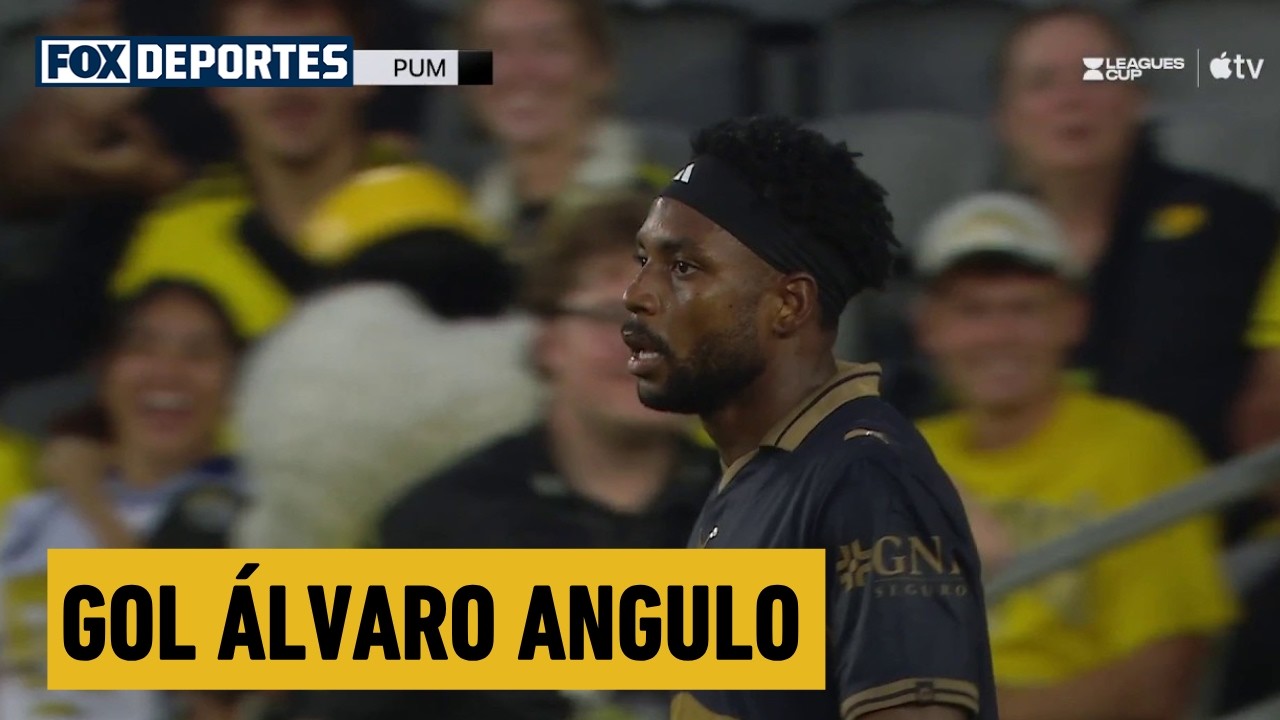 💪 GOL Álvaro Angulo | Columbus Crew 1-1 Pumas | Leagues Cup