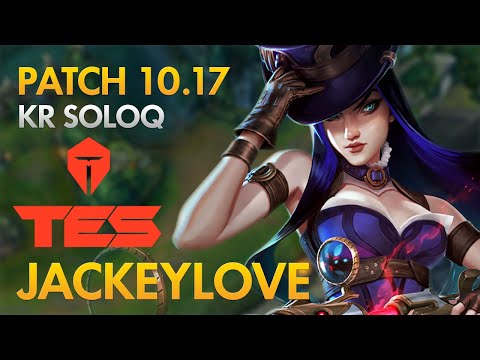 Top Esports JackeyLove - Bot Lane: Caitlyn vs Ezreal - KDA 20/4/9