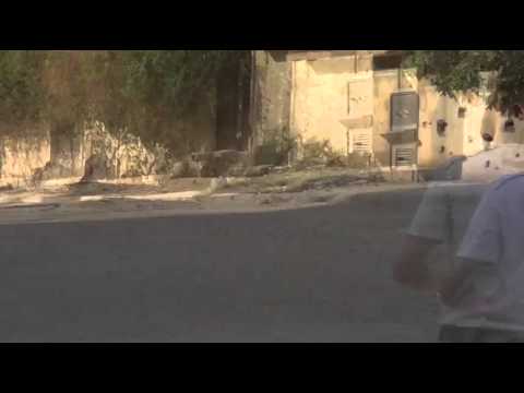 التصدي للطيران الحربي التابع لقوات النظام في مدينة دير الزور من قبل كتيبة عمر بن الخطاب