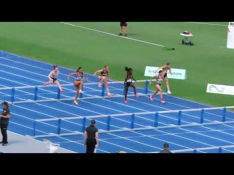 Ht1. 80m Hurdles U14 Women, Australian all Schools championships, QSAC 6 December 2024