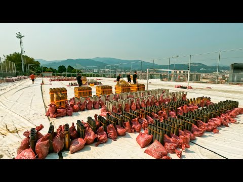 354. Caffero - Behind the scenes Fireworks competition Aste Nagusia 2025