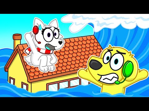 Extreme TSUNAMI SURVIVAL in Roblox!