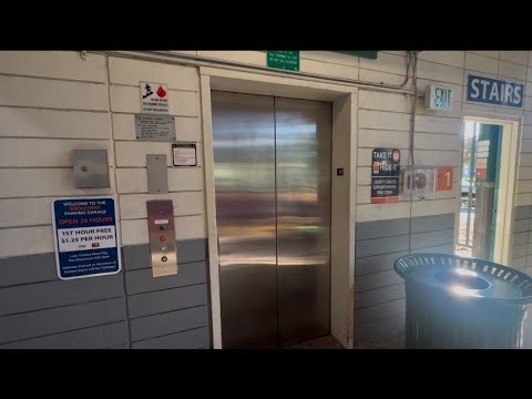 EPIC MOTOR! United States Traction Elevator- Broadway Parking Garage- Walnut Creek, CA