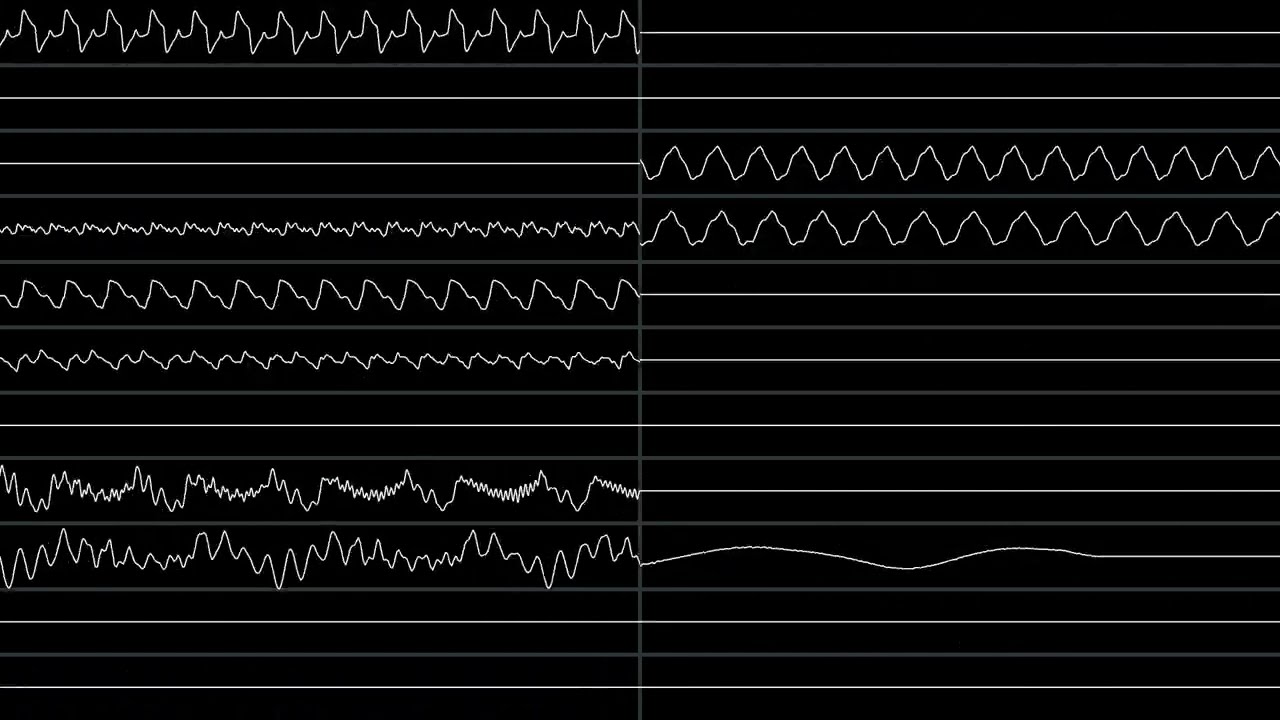 Ken Silverman - MU40PROJ.KDM - Oscilloscope View + Download