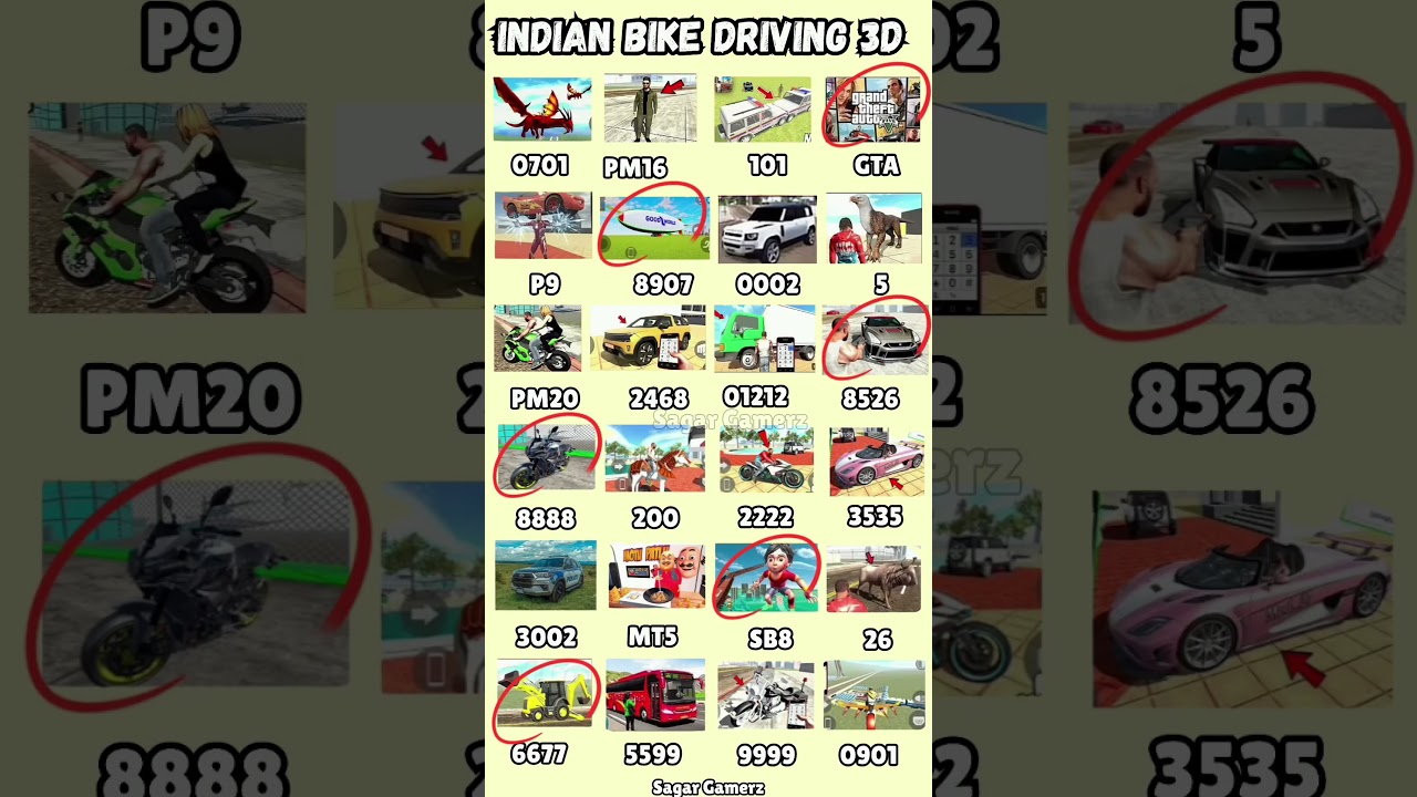 New Update Real code 💥 Indian bike driving 3d all new cheat code update + plugin cheat code