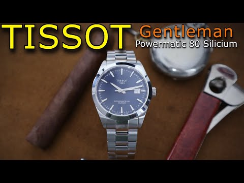 Tissot Gentleman Powermatic 80 Silicium Automatic Everyday Watch Rolex Datejust 41 Alternative