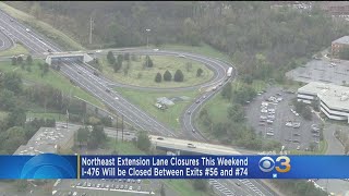 Section Of Northeast Extension Closed For Weekend