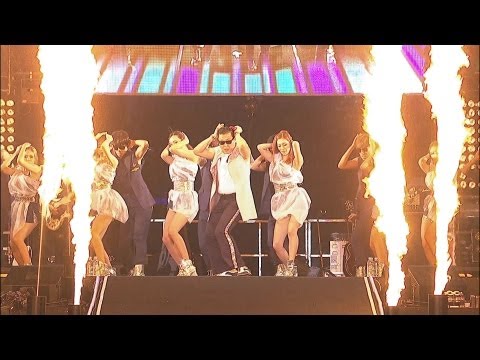 PSY - RIGHT NOW @ Seoul Plaza Live Concert