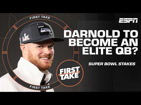 Will Sam Darnold become an elite NFL QB if the Seahawks win Super Bowl LX? 🧐 | First Take