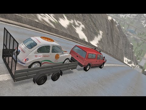 Crazy Ramp Jumps and Wild Stunts - BeamNG.drive