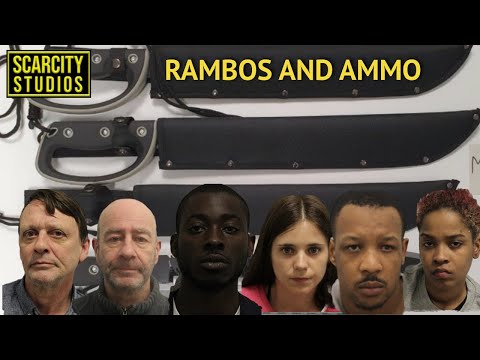 Family sold Rambos on Snapchat & German soldier sold ammo to London gangs