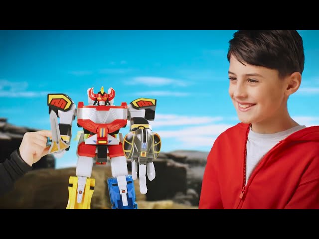 Vídeo relacionado con Bizak Power Rangers Dinozords Combinable Sabertooth (62518600-2)
