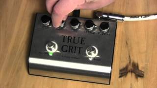 Video thumbnail for Zinky True Grit Overdrive Guitar Effect Demo by drowninginguitars