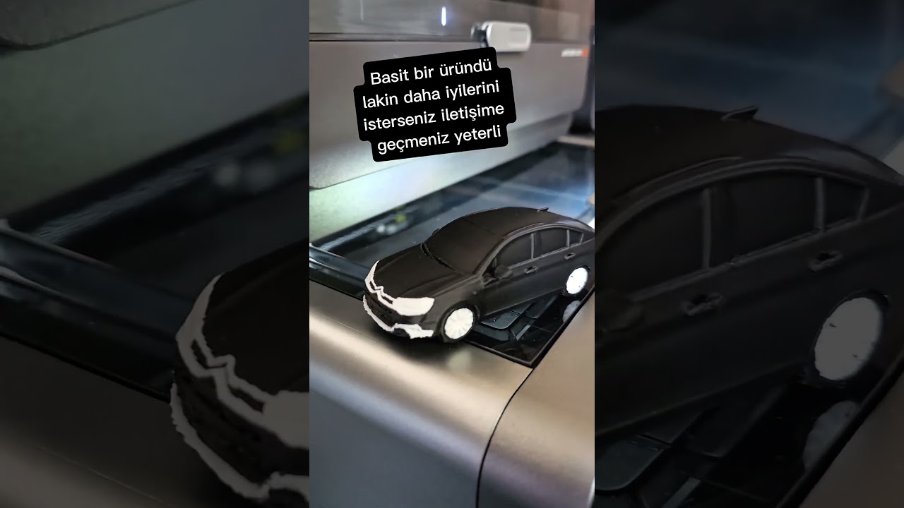 Müşteri Siparişi 3D Baskı | Yazıcı ile Gerçekçi Model Araba Üretimi! #anahtarlık #3d #3dyazıcı #üret