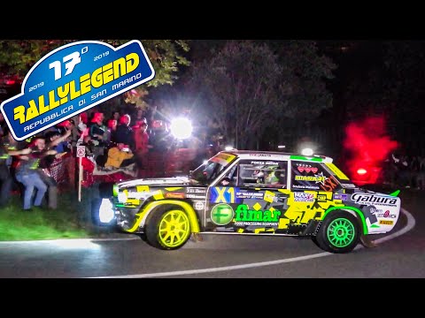 RALLYLEGEND 2019 | NIGHT JUMPS & FLAMES | Le Tane SS1 - SS3 | Pure Sound HD