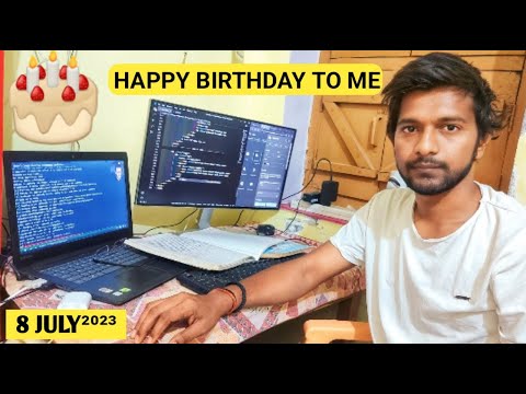 🔴 Happy Birthday To Me 🎂 Mandip Kumar Cutting The Cake Alone  - MandipisLive