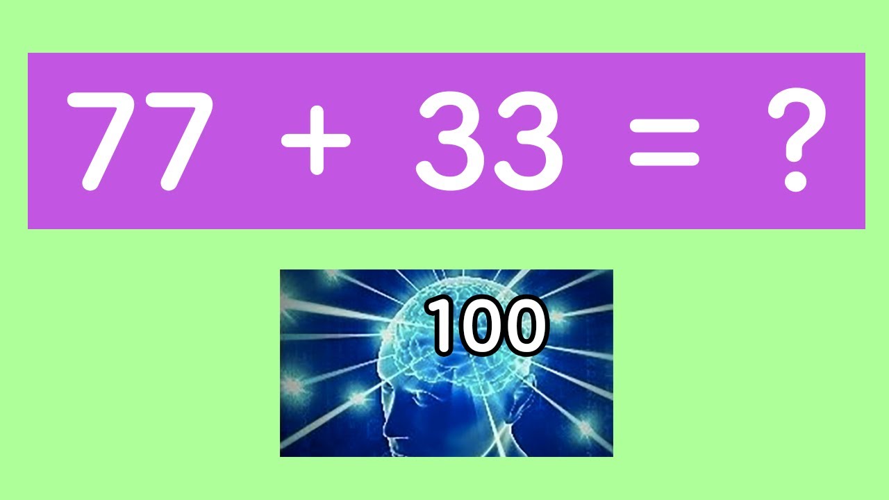 Você ainda Soma Errado? - 3 Macetes para somar de Cabeça bem RÁPIDO