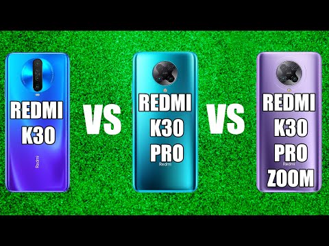 Xiaomi Redmi K30 vs Redmi K30 Pro vs Redmi K30 Pro Zoom