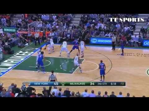 Kristaps Porzingis Highlights (full action) vs Bucks (28.10.15)
