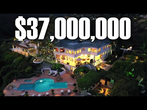 Inside a $37 Million Luxurious Los Angeles MEGA MANSION