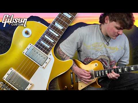 Trying an EX Gibson CEO's Collector's Choice Les Paul!