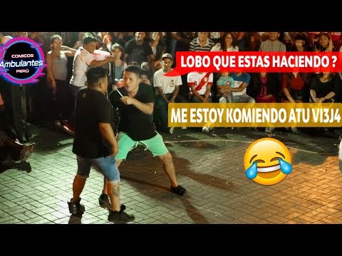 Frejolito Jr VS Kanchero - Improvisando - Lobo que estas haciendo !!!