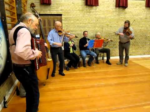 Spillemandsgruppen "De vestsjællændere" i Roskilde